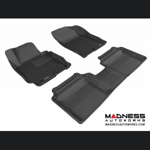 Hyundai Elantra Sedan/ Coupe Floor Mats (Set of 3) - Black by 3D MAXpider